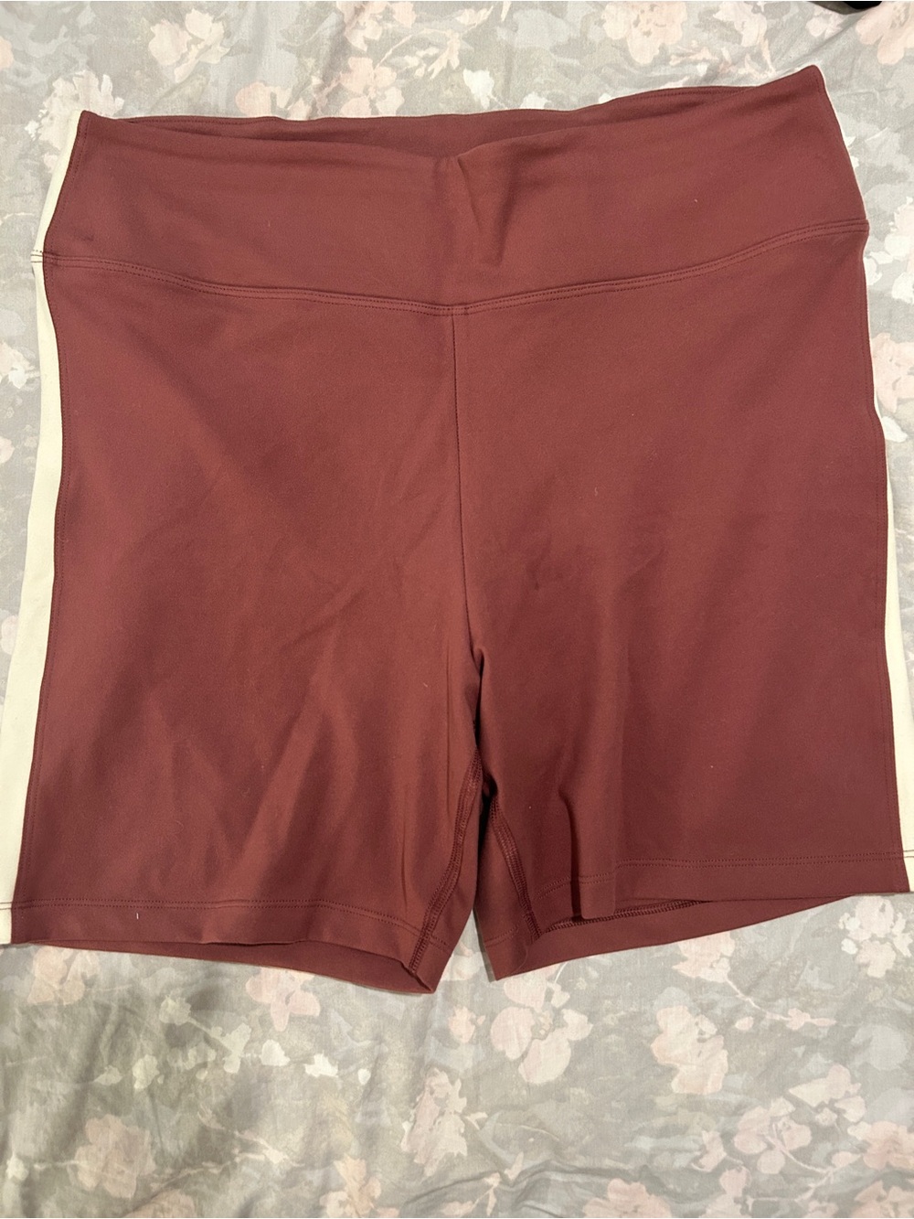 Victoria Secret PINK High-Rise Dark Rose Athletic Shorts